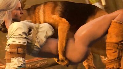 3d dog porn: dog sex fuck girl video