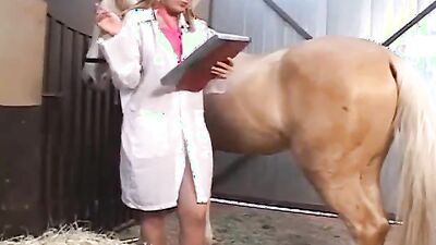 Dog get girl: bestiality mom