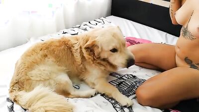 Mimi dog girl: dog girl great