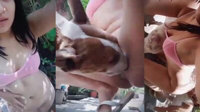 Zoo porn: old granny and bestiality