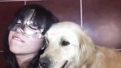 Zoophilia porno: new bestiality dog