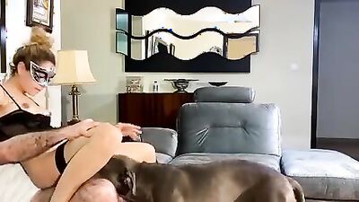 Dog girl anal: girls e dog sexo