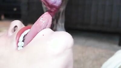 Teen dog sex: lady and dog sex