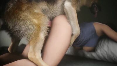 Zoo sex porn: bestiality dog fuck girl