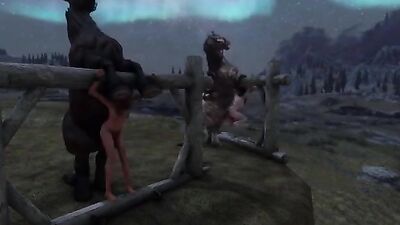 Bestiality hentai: moms dog porn