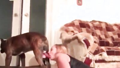 Dog girl play: zoo bestiality silesto