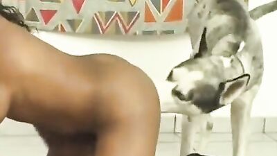 Porn comics bestiality: monster dog sex hentai