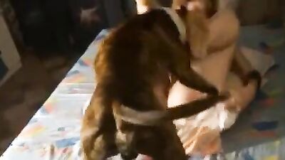 2 dogs 1 girl: animal trainer 5 porno