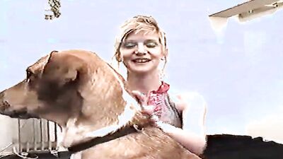 Bestiality: female dog porn