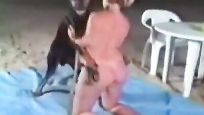 Teen zoo porn: suck dog cock porn
