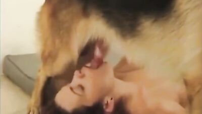Bestiality porn: k9 dominates slut zoophilia