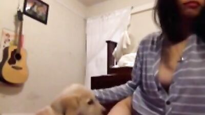 2 dog girl: generated zoo sex