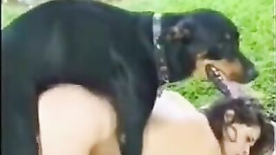 2 dogs 1 girl: anımal sex