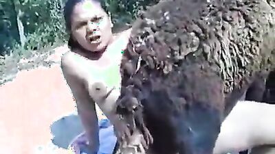 2 dog girl: selesta dog porn