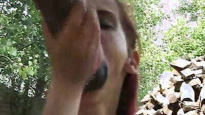 Zoo video: mature mom animal dog sex
