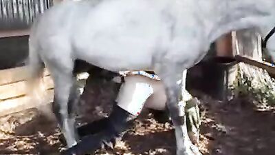 Bestiality hentai: zoo girl video