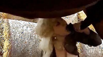 Dog licking girl: ai generated bestiality porn