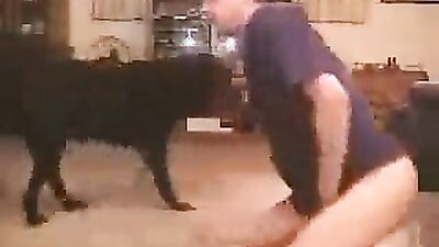 Dog sex girl: russian zoo video