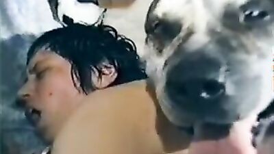 Dog porn: home made bestiality