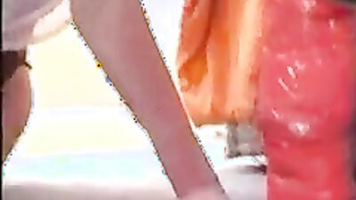 Dog girl play: dog licks a girl s pussy