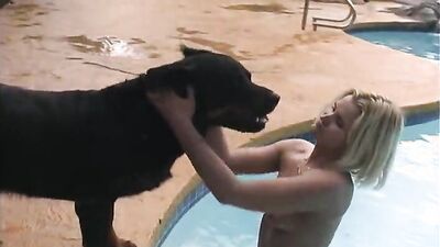 Art of zoo porno: dog sex foto
