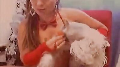 Porn comics bestiality: video sex man and little dog