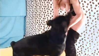 Dog teen girls: animal sex mult
