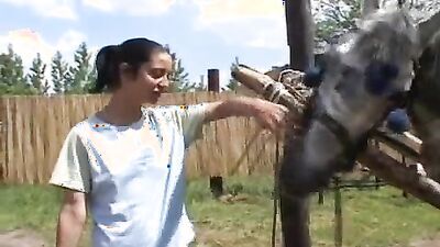 Dog girl anal: animal love artofzoo porno