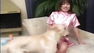 Mimi dog porn: dog fucking girls anal