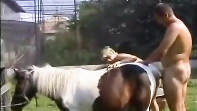 Dog girl: russia zoo video