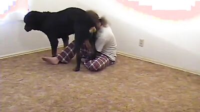 Bestiality hentai manga: video sex manusia vs dog