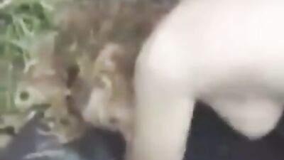 Art of zoo porn: dog penis girl