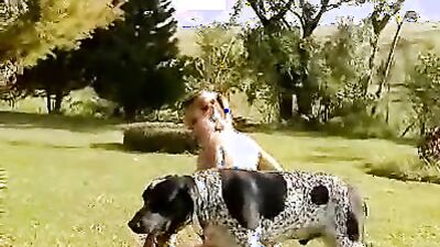 Bestiality: old vintage missionary dog porn