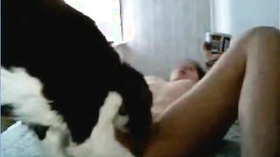 Animal dog sex: hentai manga girl fucks a dog