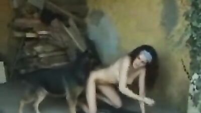 Bestiality porno: dog kissing porn