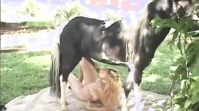 Art of zoo porn: sex animal dog creampies eating lesbian girls