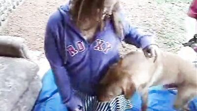 Dog teen girls: zoophilia hentai