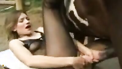 Animal crossing porn: dog sex girl bestiality