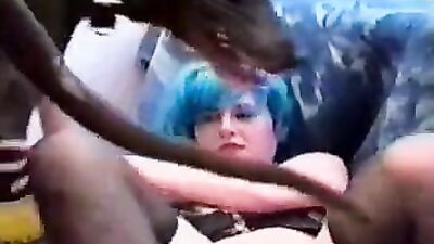 Dog porn video: chubby wife and dogs home porn