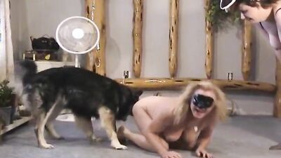 Dog fucking girl: cc animal sex