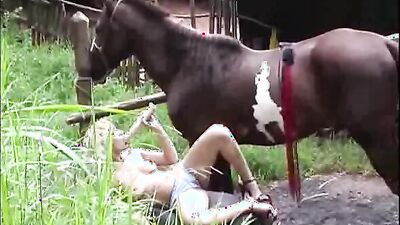 Dog girl play: zoo porn extreme home
