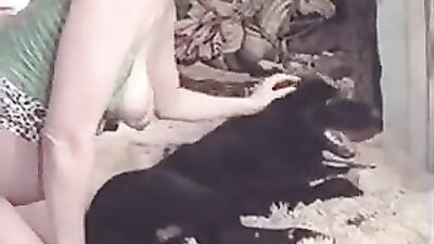 3d bestiality: dog french kiss porn