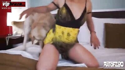 Unveiling the Taboo: Exploring the Art of Zoophilia - Lady Fucking Her Dog. - zooz.club