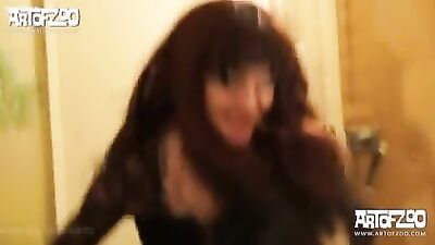 Cute MILF Unleashes Her Wild Side in Animal Sex with Canine - zooz.club