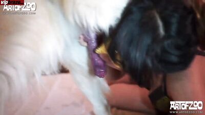 Monica the Horny Bitch Gets Fulfilled By Dog in Zoo's ArtOfZoo - zooz.club