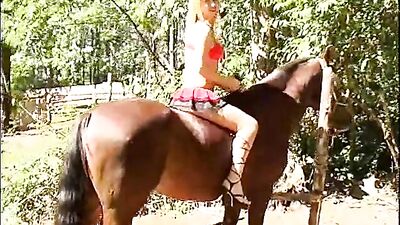 She Said Yes Witness the Unbelievable Moment of Horse Big Dick's Public Fucking of a Young Woman