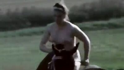 Mature Woman Shows Her Love for Horse by Sucking Its Dick