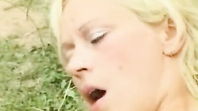 Luscious Blonde Unleashes Her Wild Side with Horse