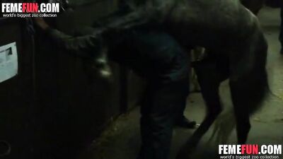 Shocking: Teen Girl Engages in Unimaginable Act with Horse - Porn Horse
