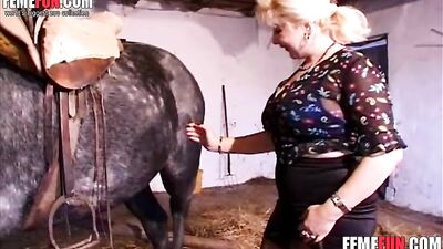 Shocking Tale of a Young Redhead Slut's Horse Sex and Blowjob Adventure